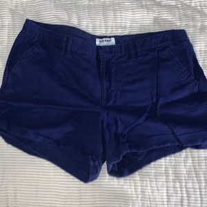 Old navy cuffed linen shorts. Size 16